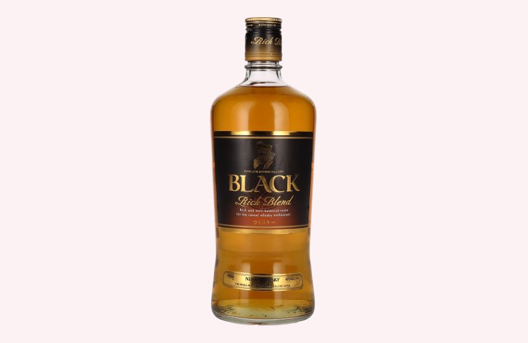 Nikka BLACK Rich Blend Whisky 40% Vol. 0,7l