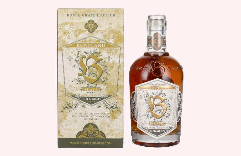 Bonpland SUAVE Rum & Grape Liqueur 30% Vol. 0,5l in Giftbox