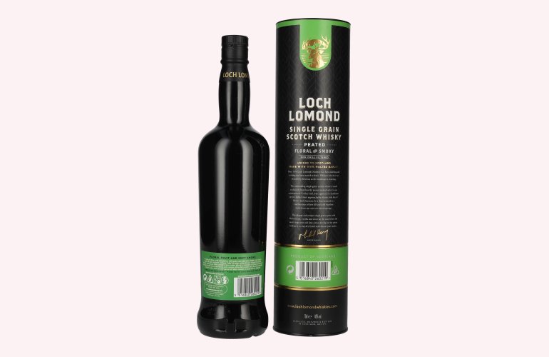 Loch Lomond PEATED Floral & Smoky Single Grain 46% Vol. 0,7l in Geschenkbox