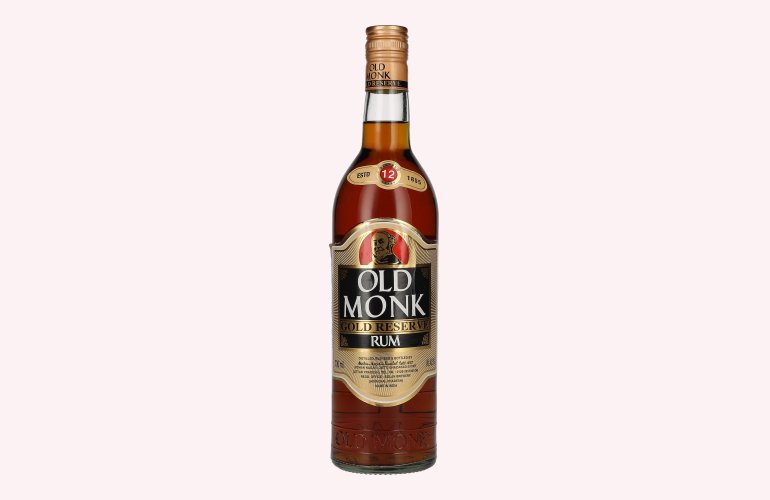Old Monk Gold Reserve Rum 12 Years Old 42,8% Vol. 0,7l