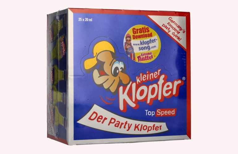 Kleiner Klopfer Top Speed 15% Vol. 25x0,02l