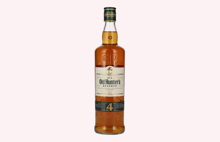 Old Hunter's No. 4 Rye Reserve Whisky 40% Vol. 0,7l