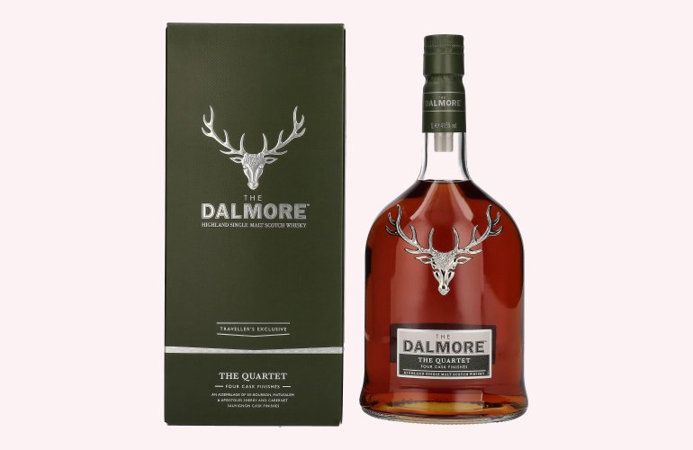 The Dalmore THE QUARTET Highland Single Malt Scotch Whisky 41,5% Vol. 1l in Giftbox