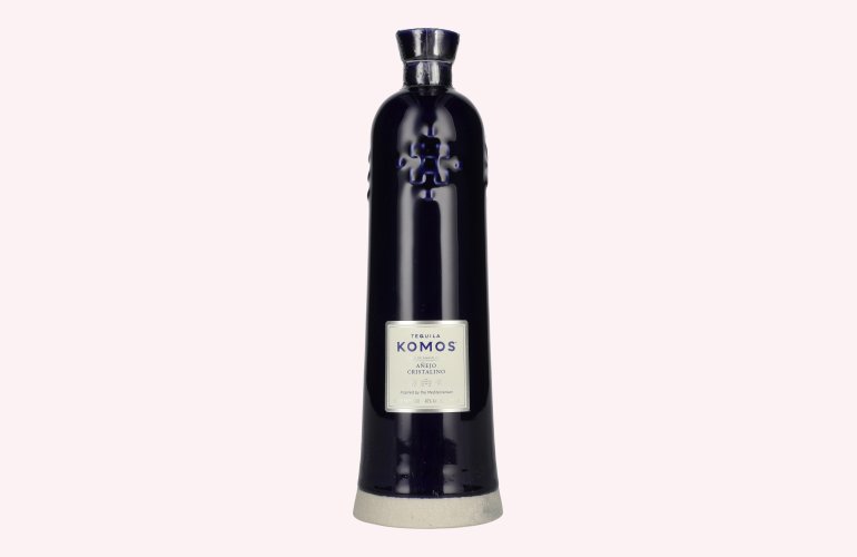 KOMOS Tequila Añejo Cristalino 100% de Agave Azul 40% Vol. 0,7l
