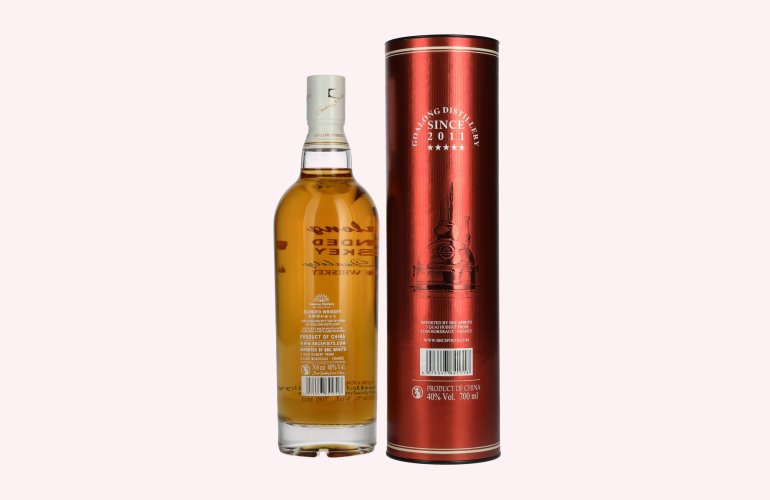 GOALONG Premium Blended OAK CASK Chinese Whiskey 40% Vol. 0,7l in Geschenkbox