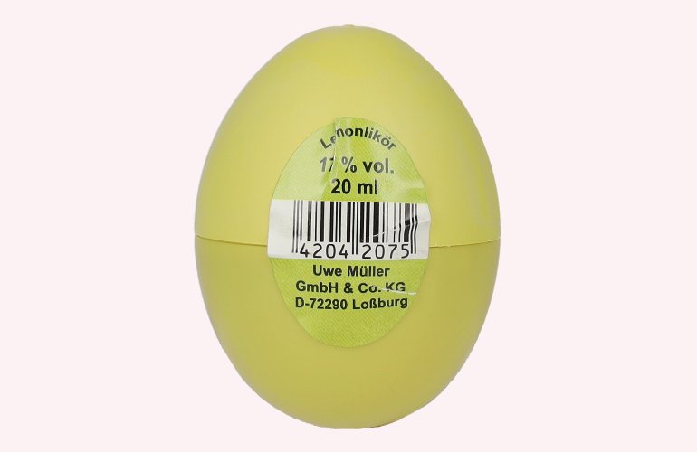 Chicki Micki Lemon-Likör Ei 17% Vol. 0,02l PET