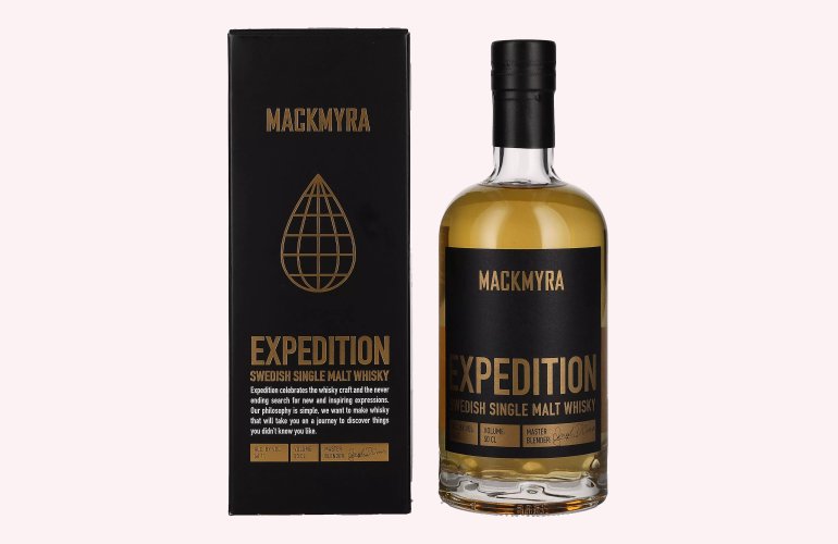 Mackmyra EXPEDITION Single Malt Whisky 46,1% Vol. 0,5l in Giftbox
