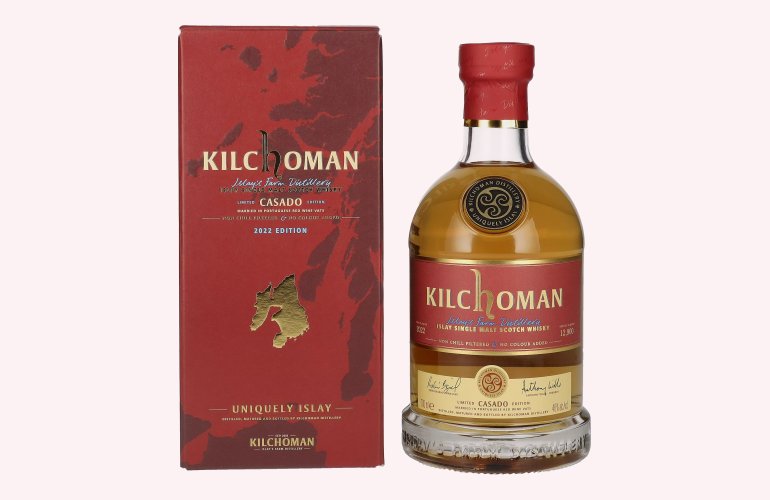 Kilchoman CASADO Islay Single Malt Scotch Whisky Limited Edition 46% Vol. 0,7l in Geschenkbox