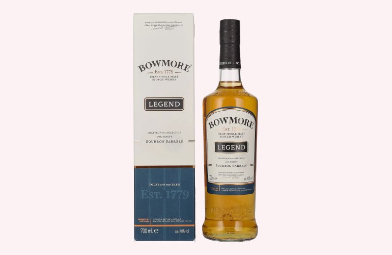 Bowmore LEGEND Islay Single Malt 40% Vol. 0,7l in Geschenkbox