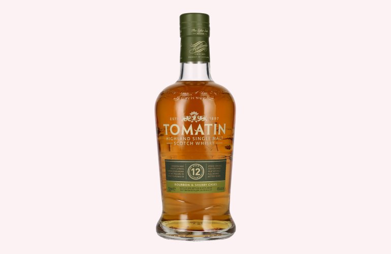 Tomatin 12 Years Old BOURBON & SHERRY CASKS 43% Vol. 0,7l