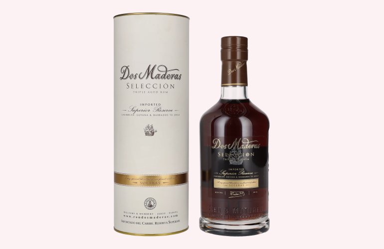 Dos Maderas Selección Superior Reserve Triple Aged Rum 42% Vol. 0,7l in Geschenkbox