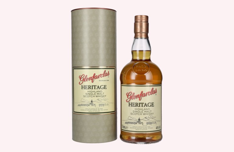 Glenfarclas HERITAGE Highland Single Malt Scotch Whisky 40% Vol. 0,7l in Geschenkbox