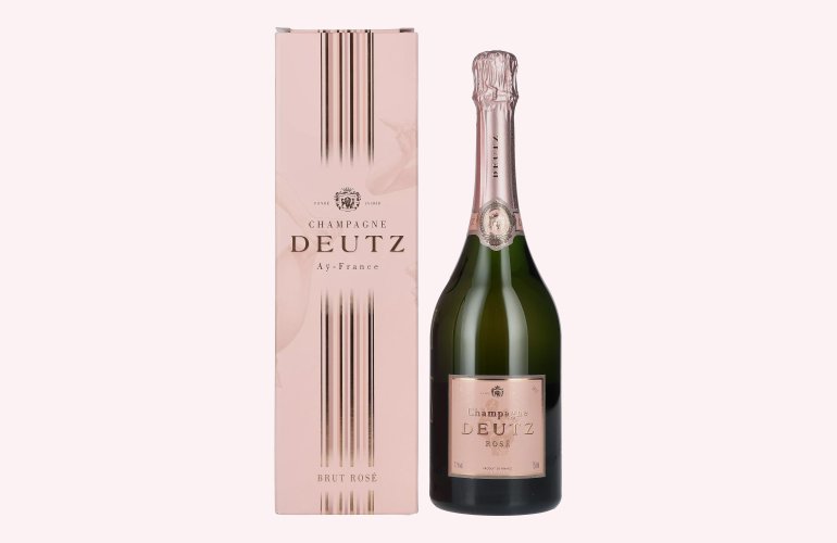 Deutz Champagne Rosé 12% Vol. 0,75l in Geschenkbox