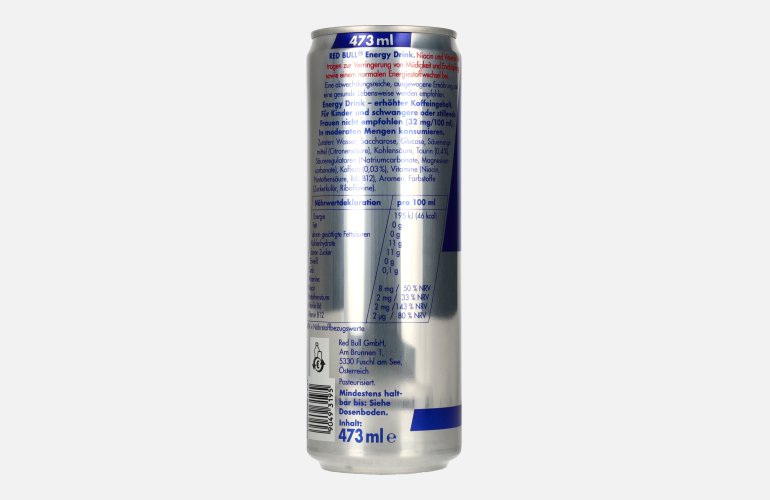 Red Bull Energy Drink 12x0,473l Dosen Pfand