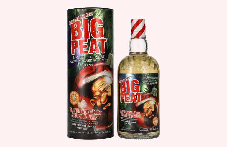 Douglas Laing BIG PEAT Limited Christmas Edition 2020 53,1% Vol. 0,7l in Giftbox