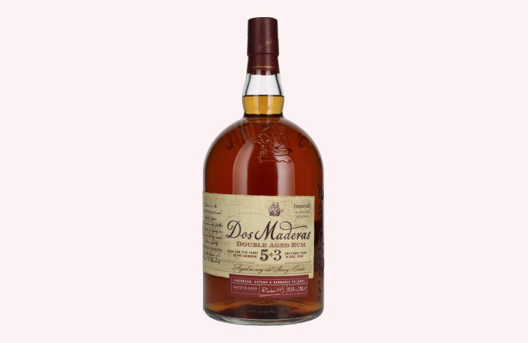 Dos Maderas 5+3 Years Old Ron Añejo 37,5% Vol. 3l