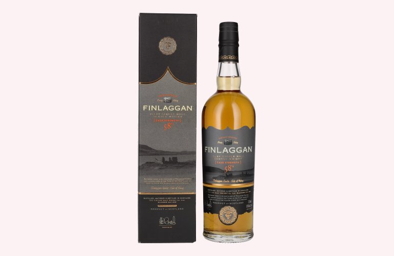 Finlaggan Cask Strength Small Batch Release 58% Vol. 0,7l in Geschenkbox