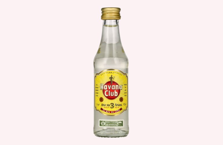 Havana Club Añejo 3 Años Rum 40% Vol. 0,05l