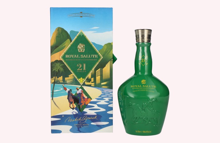 Royal Salute 21 Years Old THE RIO DE JANEIRO POLO EDITION Blended Scotch Whisky 40% Vol. 0,7l in Giftbox