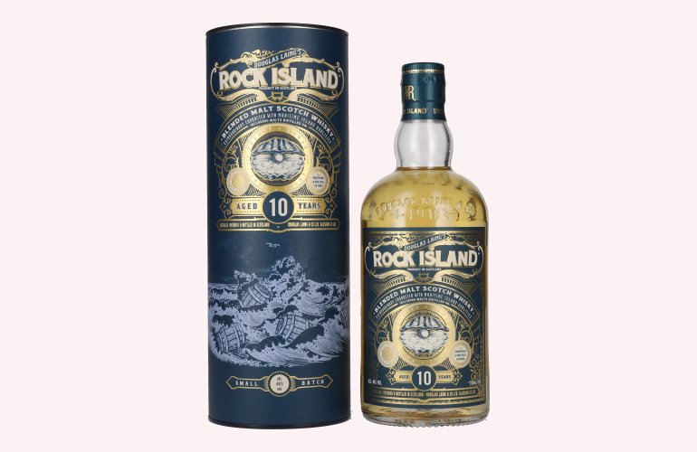 Douglas Laing ROCK ISLAND 10 Years Old Blended Malt 46% Vol. 0,7l in Geschenkbox