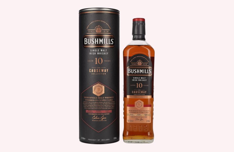 Bushmills THE CAUSEWAY COLLECTION Single Malt Cuvée Casks 2010 54,8% Vol. 0,7l in Geschenkbox