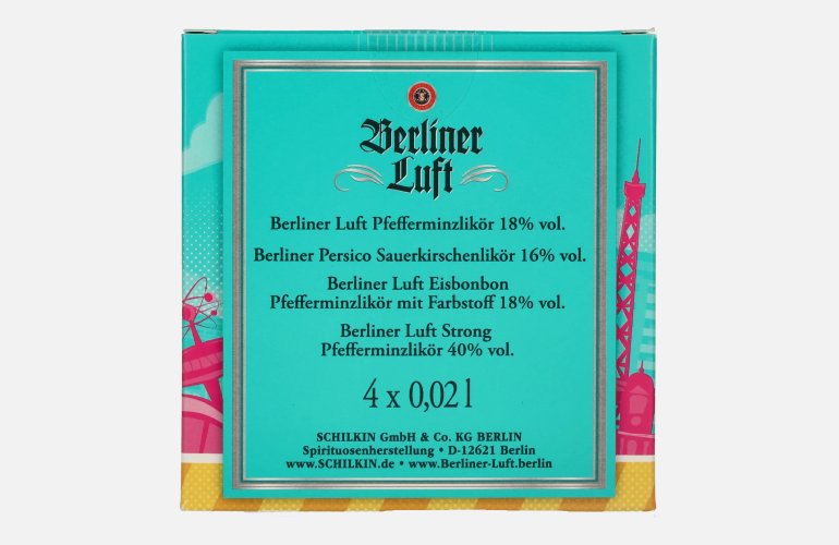 Berliner Luft Special Box 23% Vol. 4x0,02l in Geschenkbox
