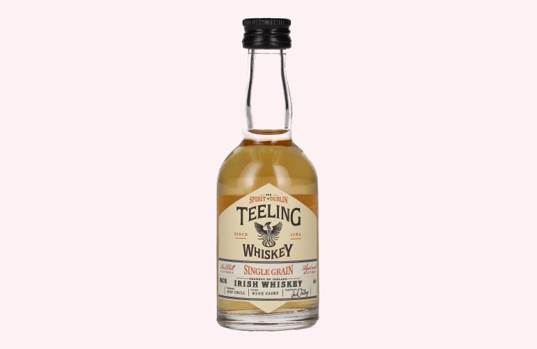 Teeling Whiskey SINGLE GRAIN Irish Whiskey Wine Cask 46% Vol. 0,05l