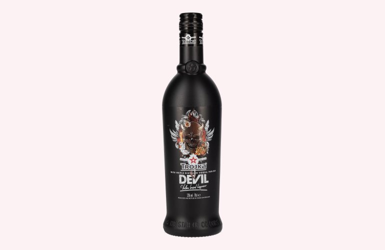 Trojka DEVIL Vodka based Liqueur 33% Vol. 0,7l