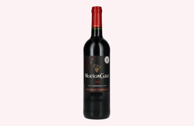 Baron Philippe de Rothschild MOUTON CADET Bordeaux 2022 14,5% Vol. 0,75l