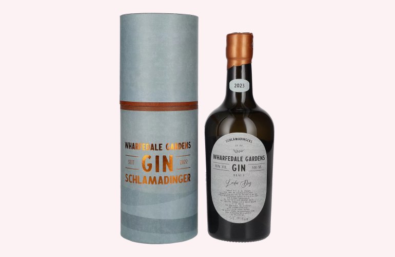 Wharfedale Gardens London Dry Gin Vintage Limited Edition 2023 46% Vol. 0,5l in Geschenkbox