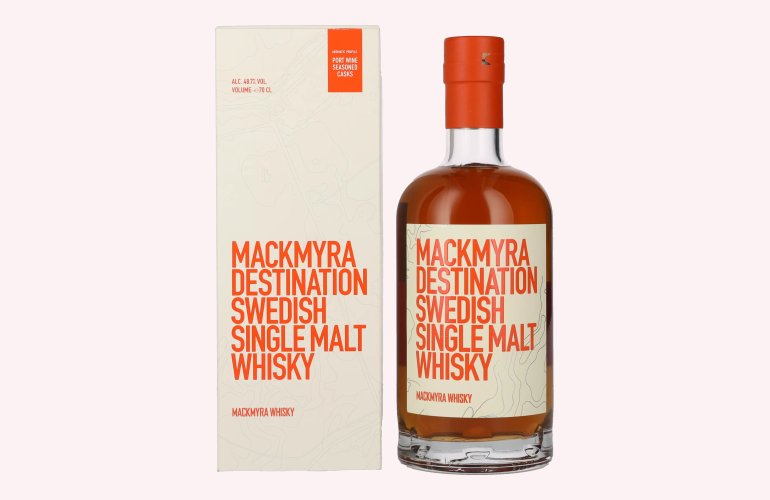 Mackmyra DESTINATION Swedish Single Malt Whisky 48,7% Vol. 0,7l in Geschenkbox