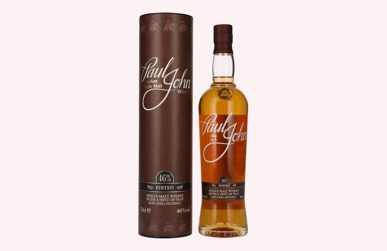 Paul John EDITED Indian Single Malt Whisky 46% Vol. 0,7l in Geschenkbox