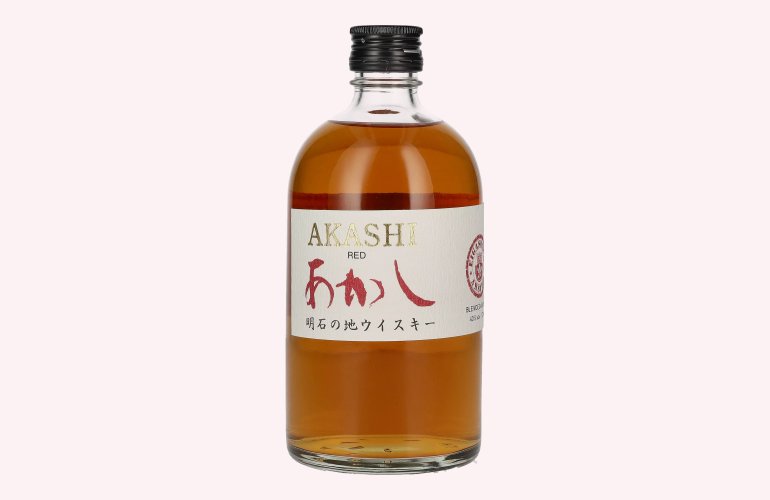 AKASHI RED Blended Whisky 40% Vol. 0,5l