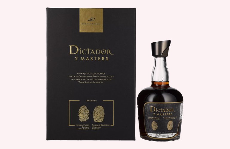 Dictador 2 MASTERS 1977 40 Years Old Despagne 2nd Release 46,3% Vol. 0,7l in Giftbox