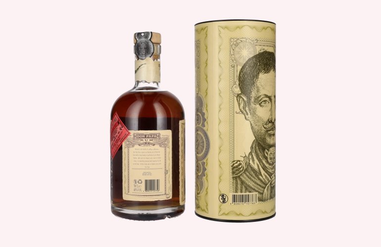 Don Papa 7 Years Old Single Island Rum 40% Vol. 0,7l en boîte cadeau