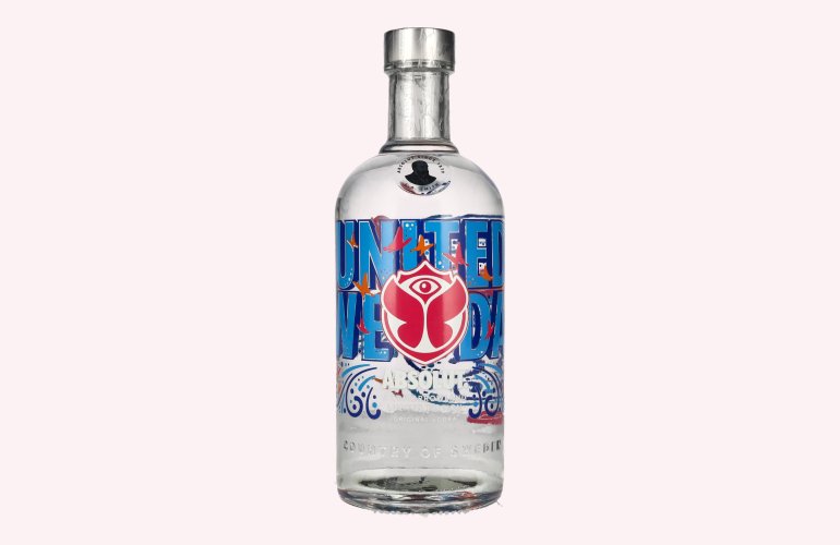 Absolut Vodka TOMORROWLAND Limited Edition 2022 40% Vol. 0,7l
