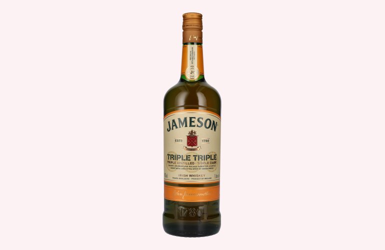 Jameson Triple Distilled & Triple Cask Irish Whiskey 40% Vol. 1l