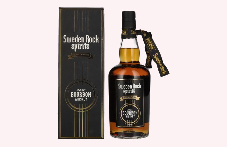 Sweden Rock Spirits Kentucky Bourbon Whiskey 44,7% Vol. 0,7l in Giftbox