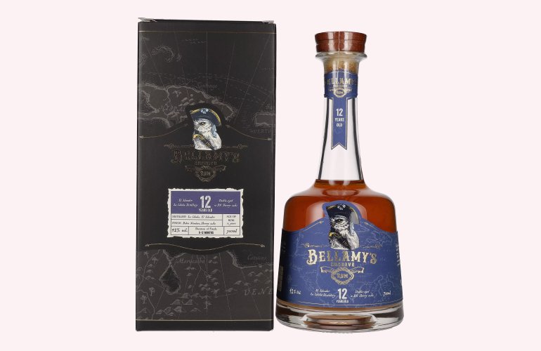 Bellamy's 12 Years Old Reserve Rum 42% Vol. 0,7l in Giftbox