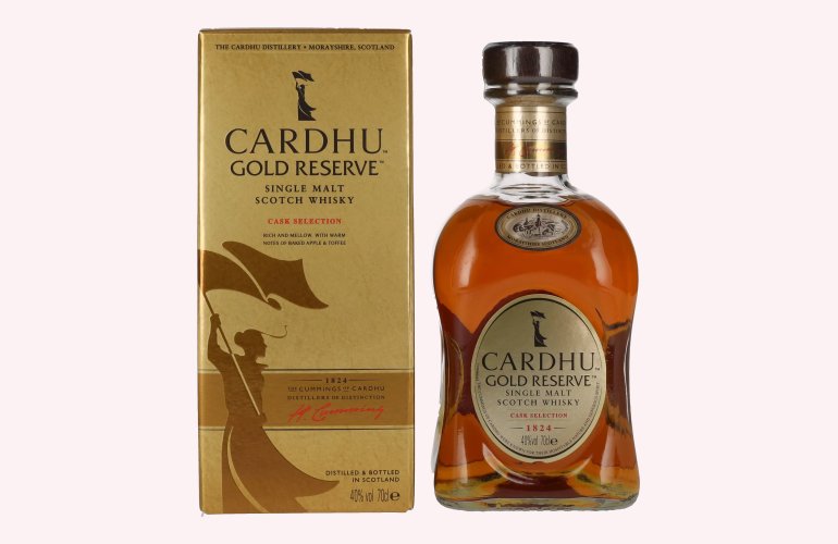 Cardhu Gold Reserve Cask Selection Single Malt Scotch Whisky 40% Vol. 0,7l in Geschenkbox