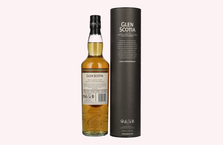 Glen Scotia 7 Years Old Single Malt Scotch Whisky 56,1% Vol. 0,7l in geschenkverpakking