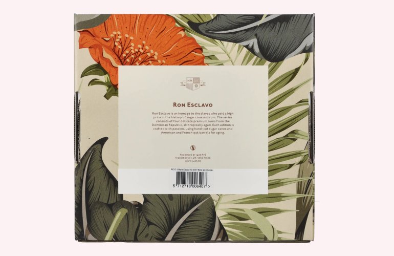 Ron Esclavo Giftbox 49% Vol. 3x0,2l in Geschenkbox