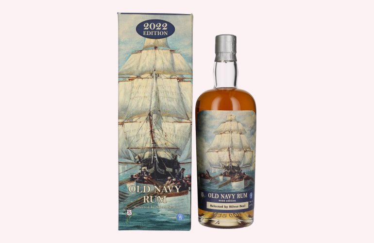 Silver Seal Old Navy Rum Edition 2022 57% Vol. 0,7l in Giftbox