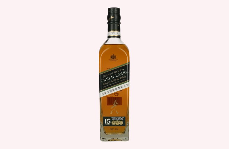 Johnnie Walker Green Label 15 Years Old 43% Vol. 0,7l