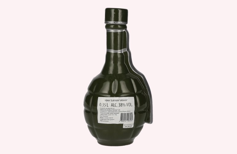 Zlatogor Grenade Vodka 38% Vol. 0,35l