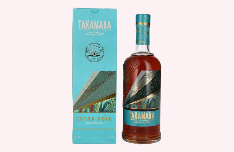 Takamaka EXTRA NOIR Rum 43% Vol. 0,7l in Giftbox