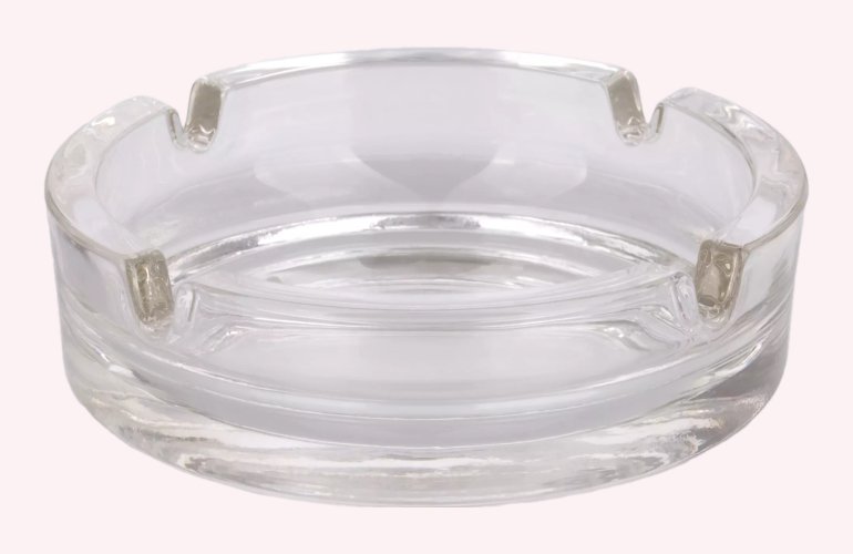 Aschenbecher 10,5 cm glass
