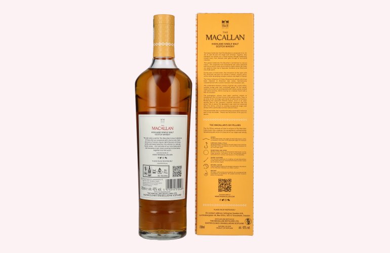 The Macallan 15 Years Old Colour Collection Highland Single Malt Scotch Whisky 43% Vol. 0,7l in Geschenkbox