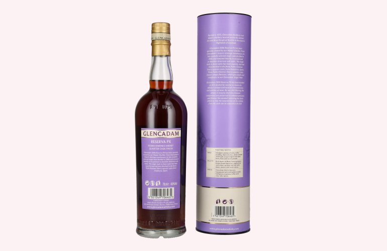 Glencadam 17 Years Old Reserva PX Sherry Quarter Cask Finish 46% Vol. 0,7l in geschenkverpakking