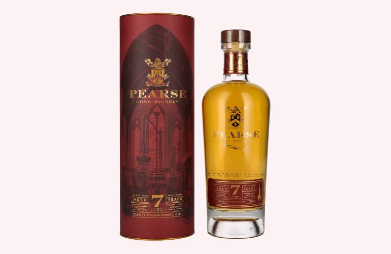 Pearse 7 Years Old DISTILLERS CHOICE Blended Irish Whiskey 43% Vol. 0,7l in Geschenkbox